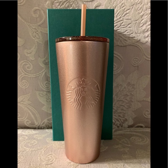 Starbucks Other Starbucks Rose Gold Tumbler Poshmark